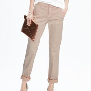 NWOT Banana Republic Womens Straight Leg Chinos